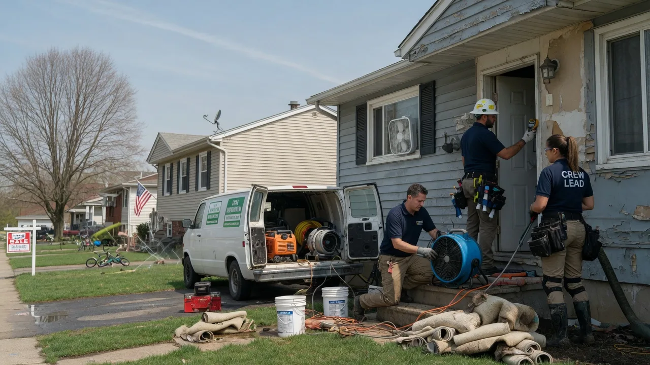 Flood Cleanup in Waterford, OH near me