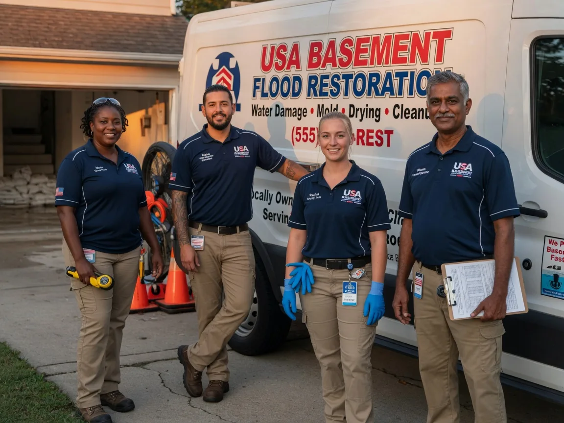 Basement Flood Cleanup company in Waterford, OH
