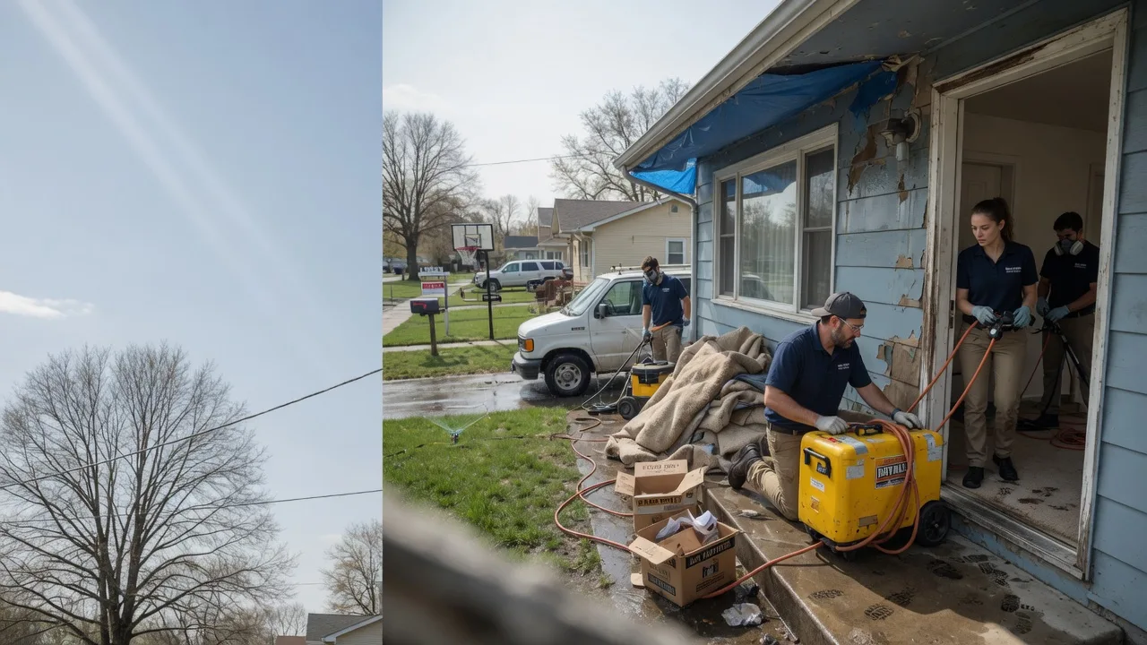Basement Flood Cleanup in Waterford, OH near me